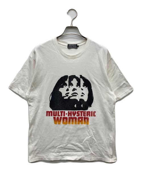 Hysteric Glamour（ヒステリックグラマー）Hysteric Glamour (ヒステリックグラマー) MULTI HYSTERIC WOMAN Tシャツ ホワイト サイズ:Mの古着・服飾アイテム