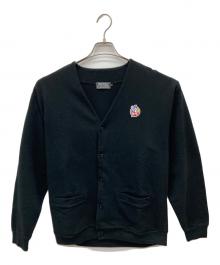 Hysteric Glamour（ヒステリックグラマー）の古着「DEVIL WOMANワッペン カーディガン」｜ブラック