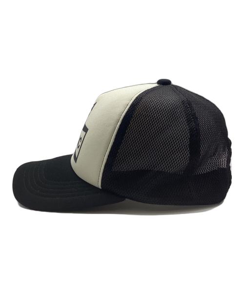 Hysteric Glamour（ヒステリックグラマー）Hysteric Glamour (ヒステリックグラマー) Unlimited Mesh Cap/アンリミテッドメッシュキャップ ブラック×ホワイト サイズ:FREEの古着・服飾アイテム