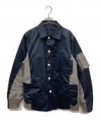 sacaiサカイ）の古着「24SS COTTON CHINO x NYLON TWILL BLOUSON」｜ネイビー