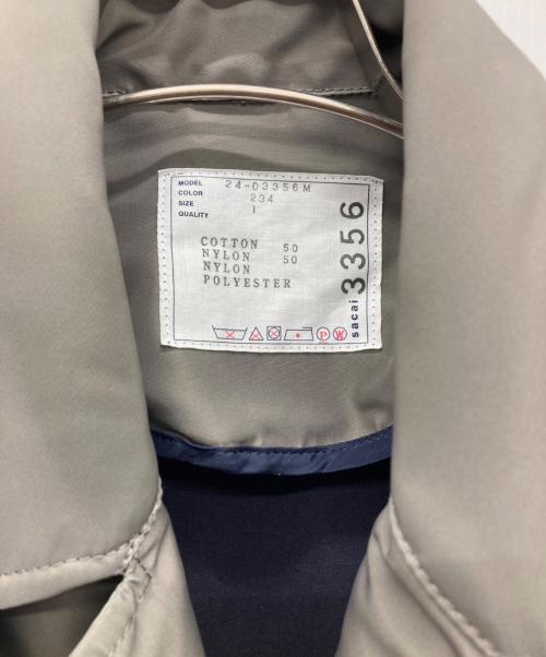 sacai（サカイ）sacai (サカイ) Rip Stop Blouson ネイビー サイズ:1の古着・服飾アイテム