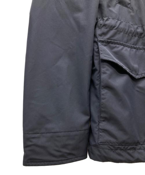 HERNO（ヘルノ）HERNO (ヘルノ) ウォーターレペレントポリエステルスタンドカラーフィールドジャケット ネイビー サイズ:44の古着・服飾アイテム