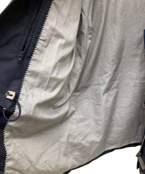 HERNO（ヘルノ）HERNO (ヘルノ) ウォーターレペレントポリエステルスタンドカラーフィールドジャケット ネイビー サイズ:44の古着・服飾アイテム