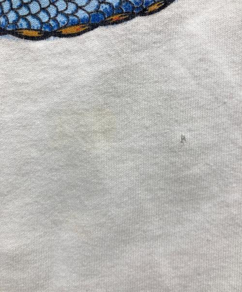 stussy（ステューシー）stussy (ステューシー) 90sドラゴンプリントTシャツ ホワイト サイズ:Mの古着・服飾アイテム