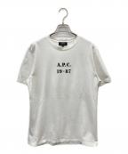 A.P.C.アーペーセー）の古着「プリントTシャツ」｜ホワイト