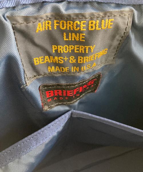 BRIEFING（ブリーフィング）BRIEFING (ブリーフィング) BEAMS PLUS (ビームスプラス) 別注 NEO B4 LINER ネイビーの古着・服飾アイテム