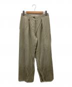 Acne studiosアクネ ストゥディオズ）の古着「イージータックパンツ」｜カーキ