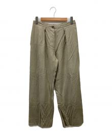 Acne studios（アクネ ストゥディオズ）の古着「イージータックパンツ」｜カーキ