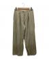 Acne studios（アクネ ストゥディオズ）の古着「イージータックパンツ」｜カーキ