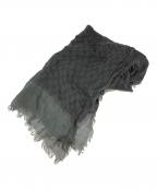 GUCCIグッチ）の古着「シルク×モダール GGストール」｜グレー