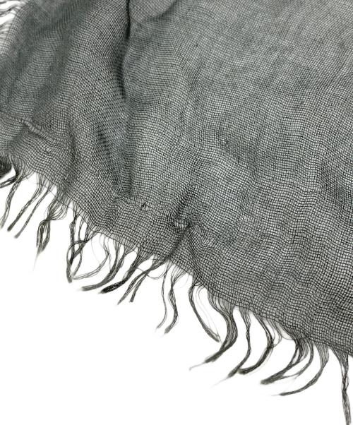 GUCCI（グッチ）GUCCI (グッチ) シルク×モダール GGストール グレーの古着・服飾アイテム