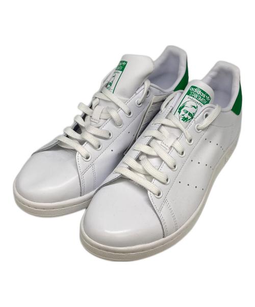 adidas（アディダス）adidas (アディダス) Stan Smith/スタンスミス ホワイト×グリーン サイズ:27 未使用品の古着・服飾アイテム