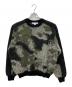 Y-3（ワイスリー）の古着「U CH1 CAMO KNIT CREW SWEATER」｜チャコールグレー×カーキ