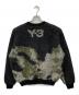 Y-3 (ワイスリー) U CH1 CAMO KNIT CREW SWEATER チャコールグレー×カーキ サイズ:XS：17000円