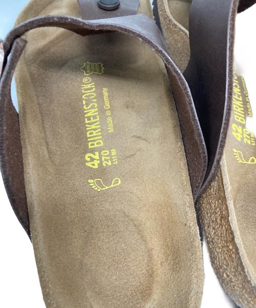 BIRKENSTOCK（ビルケンシュトック）BIRKENSTOCK (ビルケンシュトック) Ramses / ラムゼス ブラウン サイズ:42の古着・服飾アイテム