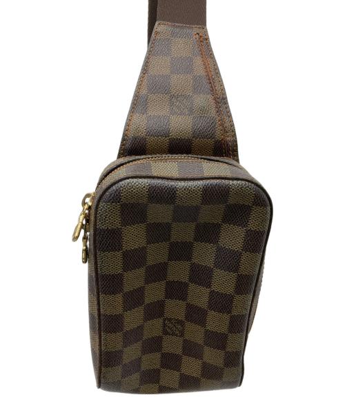 LOUIS VUITTON（ルイ ヴィトン）LOUIS VUITTON (ルイ ヴィトン) ジェロニモス/ダミエ/ボディーバッグ ブラウンの古着・服飾アイテム