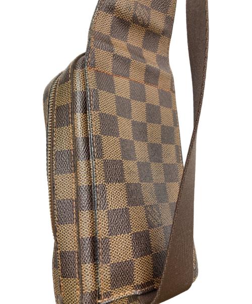 LOUIS VUITTON（ルイ ヴィトン）LOUIS VUITTON (ルイ ヴィトン) ジェロニモス/ダミエ/ボディーバッグ ブラウンの古着・服飾アイテム
