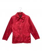 Barbourバブアー）の古着「OVERDYED SL BEDALE/オーバーダイビデイルジャケット」｜ピンク