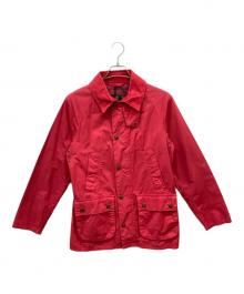 Barbour（バブアー）の古着「OVERDYED SL BEDALE/オーバーダイビデイルジャケット」｜ピンク
