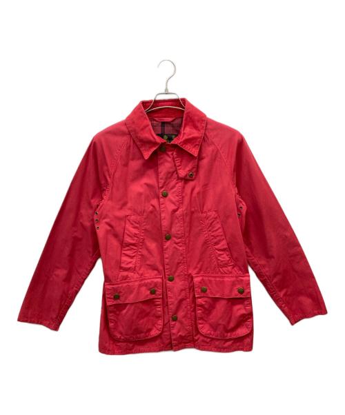 Barbour（バブアー）Barbour (バブアー) OVERDYED SL BEDALE/オーバーダイビデイルジャケット ピンク サイズ:36の古着・服飾アイテム