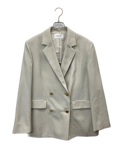 FRAY ID（フレイ アイディー）FRAY ID (フレイ アイディー) ダブルテーラードジャケットジャケット グレー サイズ:1の古着・服飾アイテム