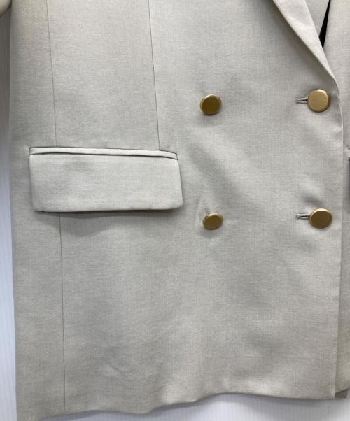 FRAY ID（フレイ アイディー）FRAY ID (フレイ アイディー) ダブルテーラードジャケットジャケット グレー サイズ:1の古着・服飾アイテム