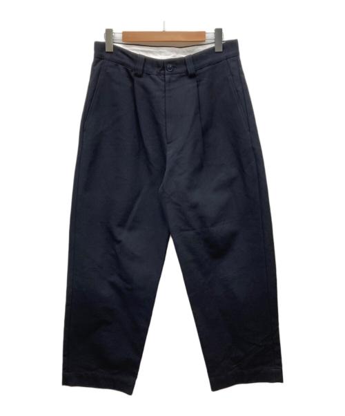 FOLL（フォル）FOLL (フォル) double gaba wardrobe chino ネイビー サイズ:3の古着・服飾アイテム