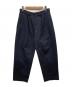 FOLL（フォル）の古着「double gaba wardrobe chino」｜ネイビー