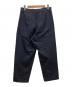 FOLL (フォル) double gaba wardrobe chino ネイビー サイズ:3：9000円