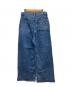 FILL THE BILL (フィルザビル) CROSS TACK DENIM TROUSERS インディゴ サイズ:W27：8000円