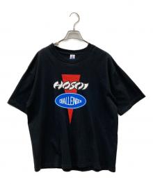 HOSOI×CHALLENGER（ホソイ×チャレンジャー）の古着「FRONT LOGO S/S TEE」｜ブラック