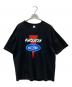 HOSOI（ホソイ）の古着「FRONT LOGO S/S TEE」｜ブラック