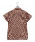 BURBERRY (バーバリー) TBモノグラム S/Sシャツ レッド×ベージュ サイズ:12Y：12000円