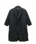 theory luxe（セオリーリュクス）の古着「パデットチェスターコート」｜ブラック