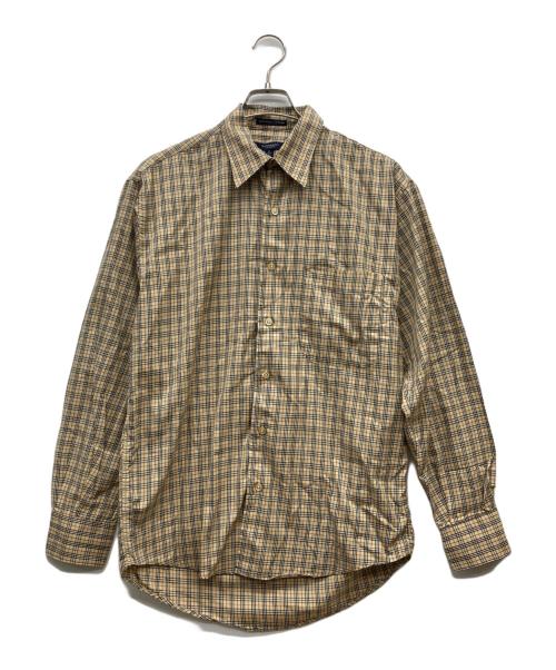 BURBERRY LONDON（バーバリーロンドン）BURBERRY LONDON (バーバリーロンドン) ノヴァチェックシャツ ベージュ サイズ:Sの古着・服飾アイテム