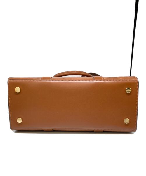 MICHAEL KORS（マイケル・コース）MICHAEL KORS (マイケル・コース) ヌーボ・ハミルトン ・ラージ・クロコダイル ブラウンの古着・服飾アイテム