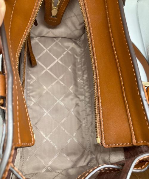 MICHAEL KORS（マイケル・コース）MICHAEL KORS (マイケル・コース) ヌーボ・ハミルトン ・ラージ・クロコダイル ブラウンの古着・服飾アイテム