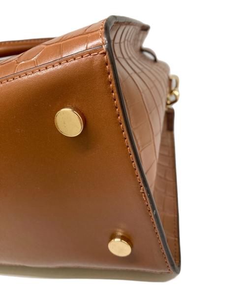 MICHAEL KORS（マイケル・コース）MICHAEL KORS (マイケル・コース) ヌーボ・ハミルトン ・ラージ・クロコダイル ブラウンの古着・服飾アイテム