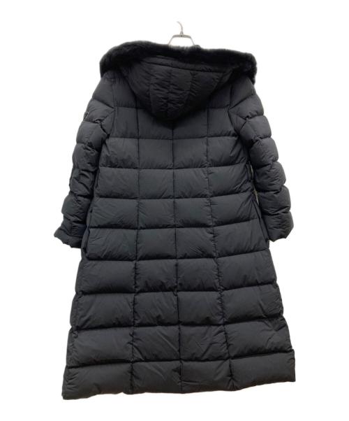 M'S GRACY（エムズグレイシー）M'S GRACY (エムズグレイシー) レッキスファーウールコンビダウンコート ブラック サイズ:40の古着・服飾アイテム