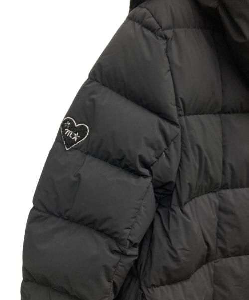 M'S GRACY（エムズグレイシー）M'S GRACY (エムズグレイシー) レッキスファーウールコンビダウンコート ブラック サイズ:40の古着・服飾アイテム