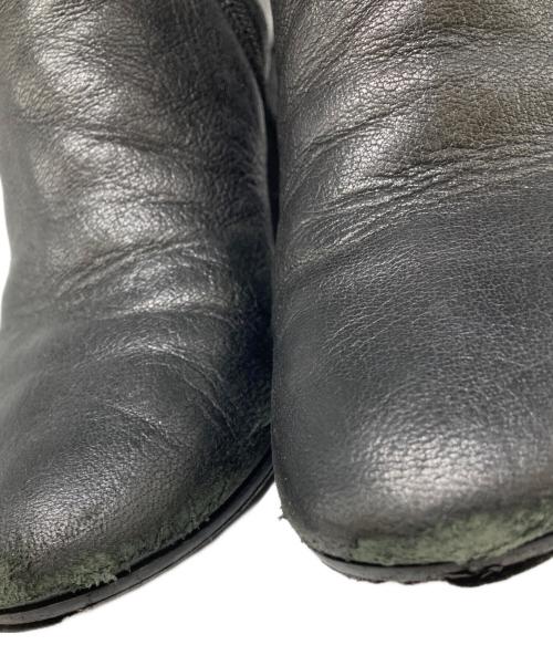 MM6 Maison Margiela（エムエムシックスメゾンマルジェラ）MM6 Maison Margiela (エムエムシックスメゾンマルジェラ) サイドジップアンクルブーツ ブラック サイズ:39の古着・服飾アイテム