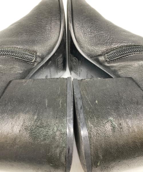MM6 Maison Margiela（エムエムシックスメゾンマルジェラ）MM6 Maison Margiela (エムエムシックスメゾンマルジェラ) サイドジップアンクルブーツ ブラック サイズ:39の古着・服飾アイテム