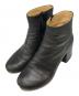 MM6 Maison Margiela（エムエムシックスメゾンマルジェラ）の古着「サイドジップアンクルブーツ」｜ブラック