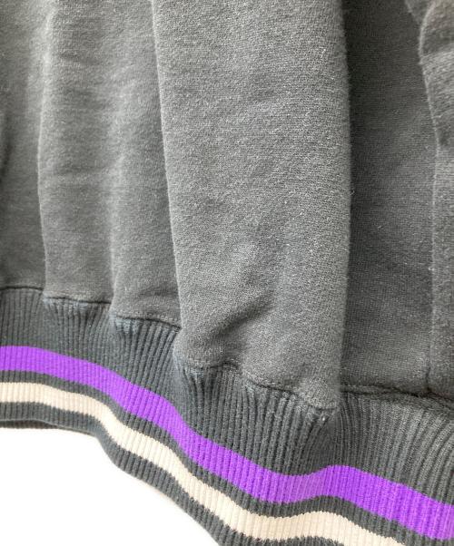 X-LARGE（エクストララージ）X-LARGE (エクストララージ) PIPING V NECK SWEAT ブラック サイズ:XLの古着・服飾アイテム