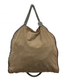 STELLA McCARTNEY（ステラマッカートニー）の古着「ファラベラ シャギー ディア フォールド オーバー ショルダーバッグ」｜ベージュ