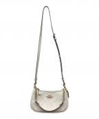 COACHコーチ）の古着「テリ ショルダーバッグ」｜アイボリー