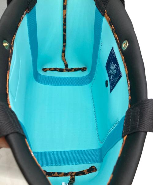 A.D.M.J.（エーディーエムジェイ）A.D.M.J. (エーディーエムジェイ) THE MAGIC LIGHT/TRICOT W SHOULDER TOTEBAG ブラックの古着・服飾アイテム