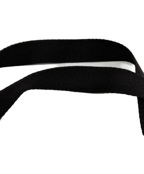 A.D.M.J.（エーディーエムジェイ）A.D.M.J. (エーディーエムジェイ) THE MAGIC LIGHT/TRICOT W SHOULDER TOTEBAG ブラックの古着・服飾アイテム