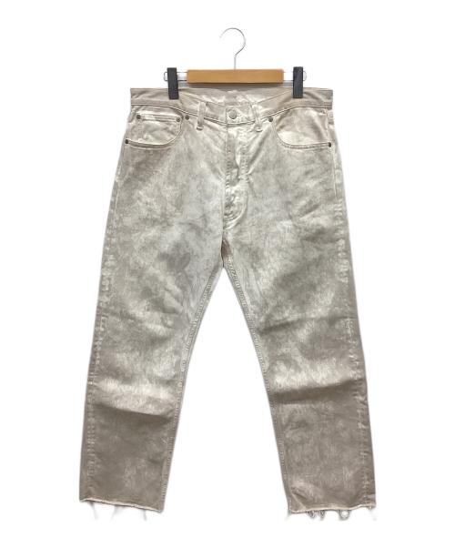 Maison Margiela 10（メゾンマルジェラ 10）Maison Margiela 10 (メゾンマルジェラ 10) ヴィンテージ加工5Pパンツ アイボリー サイズ:31の古着・服飾アイテム