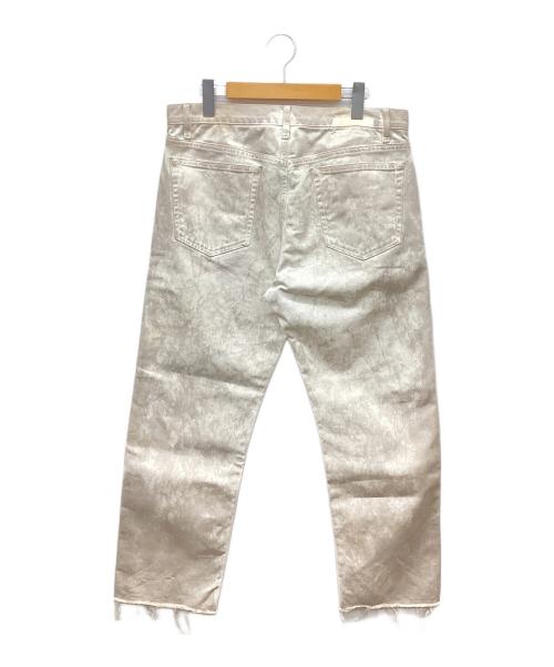 Maison Margiela 10（メゾンマルジェラ 10）Maison Margiela 10 (メゾンマルジェラ 10) ヴィンテージ加工5Pパンツ アイボリー サイズ:31の古着・服飾アイテム